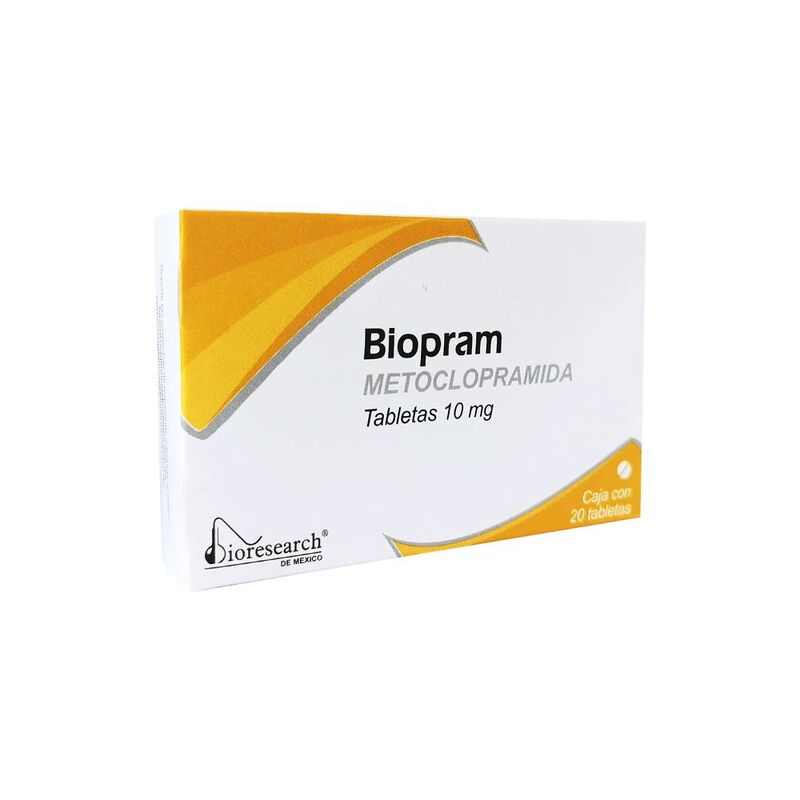 Biopram 10 Mg 20 Tableta(s) image number null
