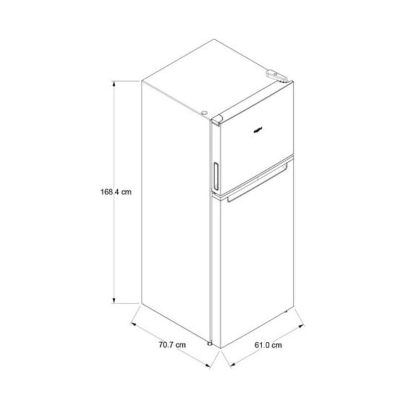 Refrigerador Whirlpool Top Mount 13 p&sup3; Xpert Wt... image number null