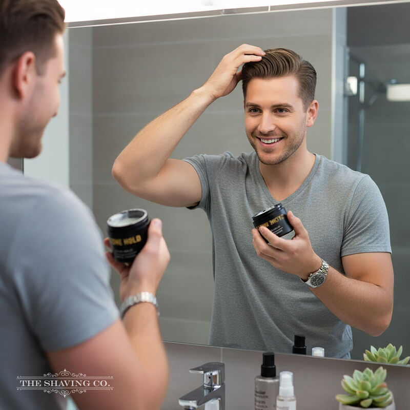 Kit X3 Pomada Cabello The Shaving Co Stone Ultr... image number null