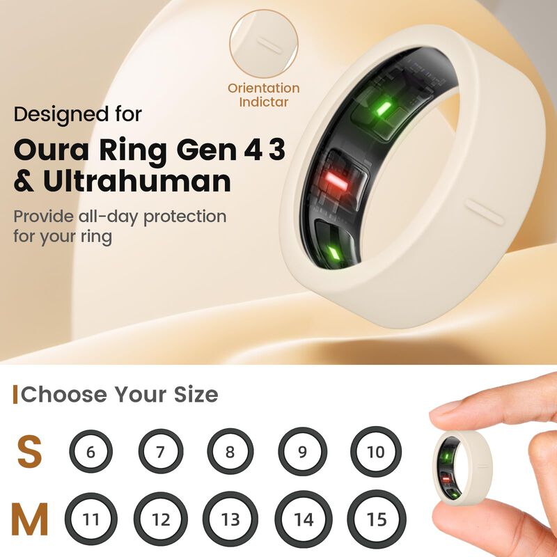 Funda De Anillo Sylacor Compatible Con Oura Rin... image number null