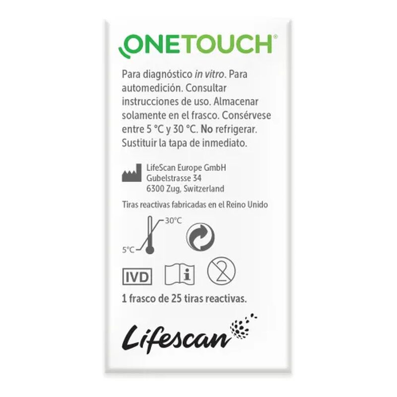 ONE TOUCH SELE PLUS SIMPLE CON 25 TIRAS image number null