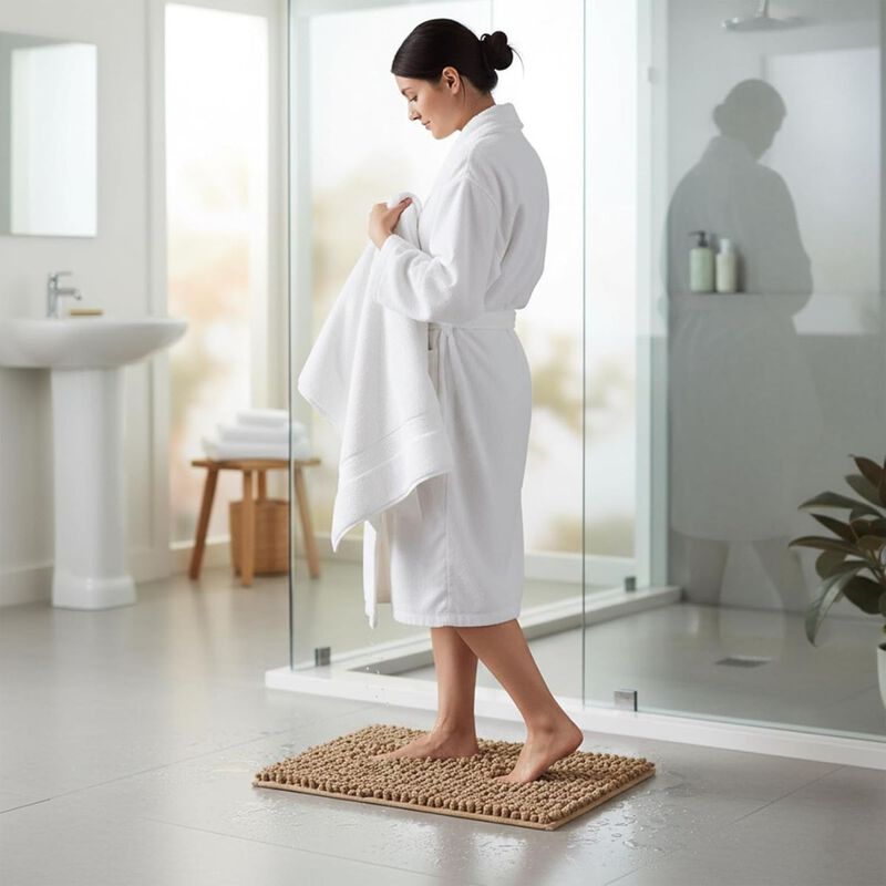 Bluelander Tapete para Ba&ntilde;o de Chenille 40 &times; 60... image number null