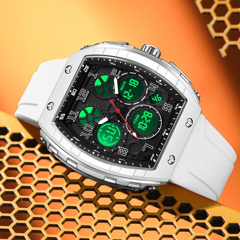 Reloj De Pulsera Findtime Unique Rectangle Para... image number null