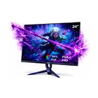 Monitor Plano 24 Pulg Led Hdmi Full Hd Pantalla 100hz Negro
