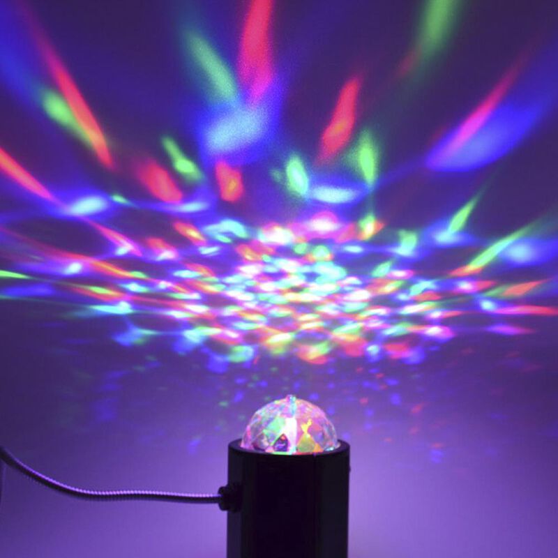 USB Rotating Lamp 4W Prolux de RGBW 4 en 1 image number null