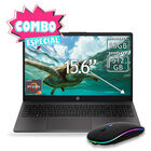 Combo Laptop Hp 255 G10  15.6" Ryzen 3 512gb 16gb Ram Negro + Mouse Bluetooth