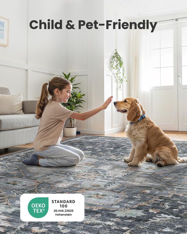 Alfombra Amada Homefurnishing 183 X 274 Cm Gris... image number null