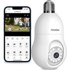 C&aacute;mara De Seguridad Laview 4mp Bulb 2k 360&deg; Inal&aacute;mbrica Outdoor Alexa