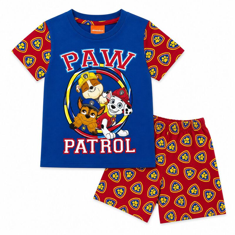 Pijama Paw Patrol Para Ni&ntilde;os I Short Y Playera image number null