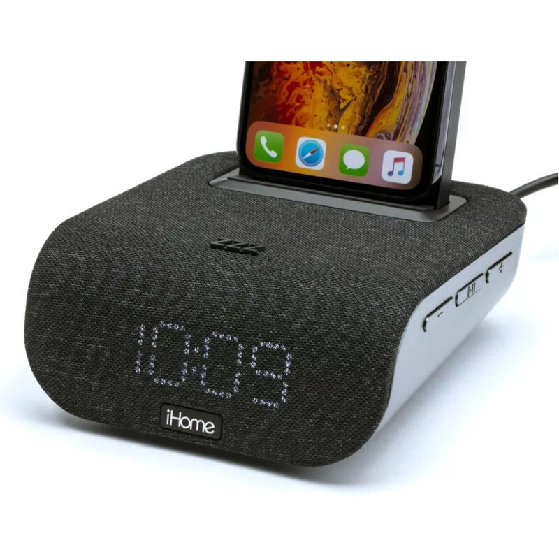 Despertador Bocina Bluetooth Carga Inalámbrica ... image number null