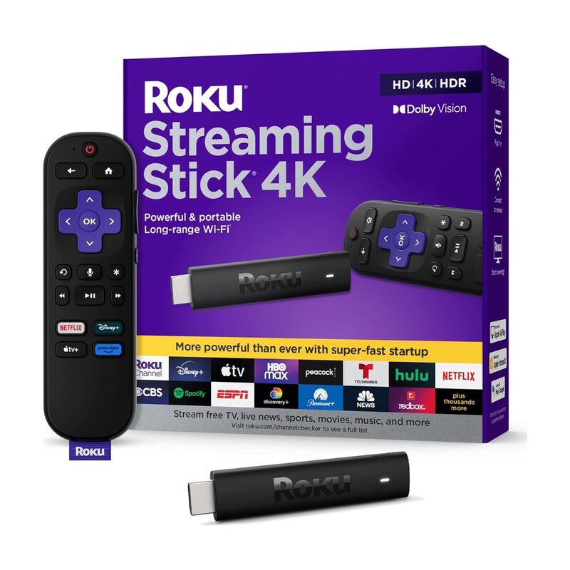 Streaming Stick Roku 4k 3820rw Negro image number null