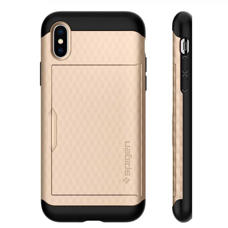 Funda SPIGEN para iPhone X y Xs Crystal Wallet ... image number null