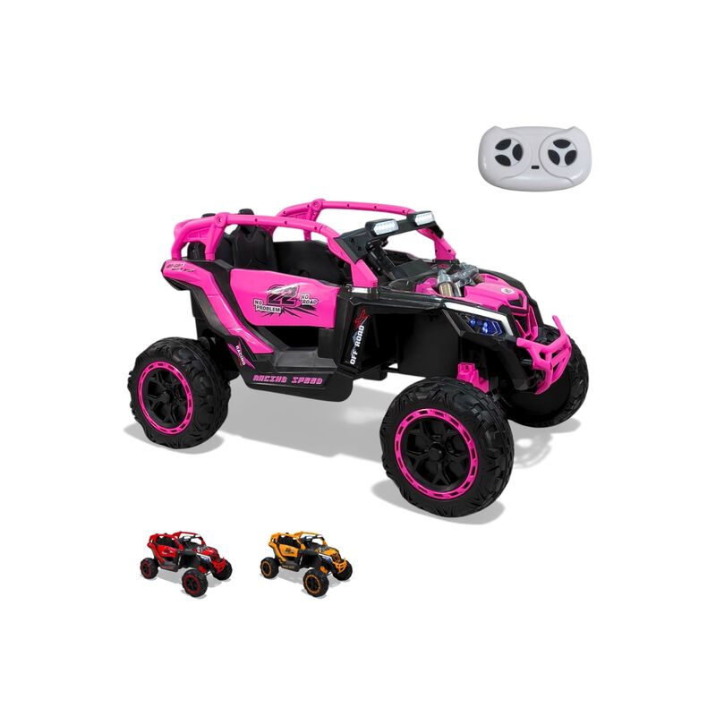 Carro El&eacute;ctrico Con Luces Led Bluetooth 3 Veloc... image number null