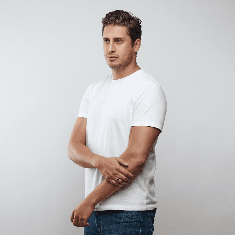 Anillos Hombre Acero Inoxidable Giratorios, Reg... image number null