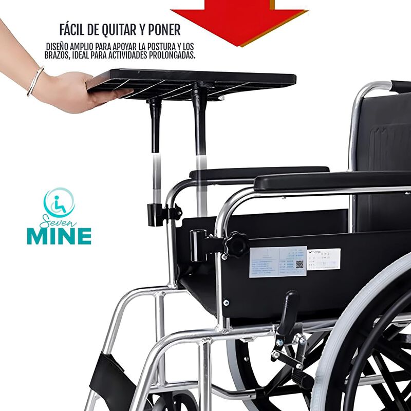 Mesa Para Alimentos Para Silla Ruedas | Bandeja... image number null