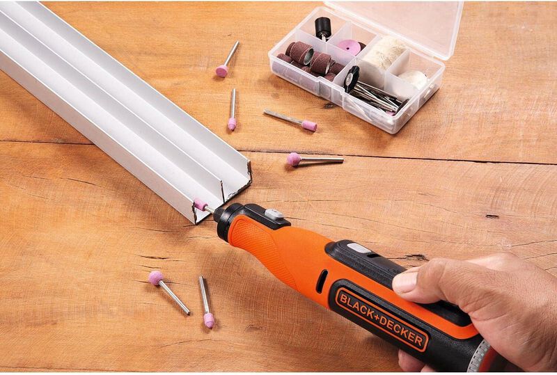Moto Tool Black Mas Decker 8v Con 35 Accesorios... image number null