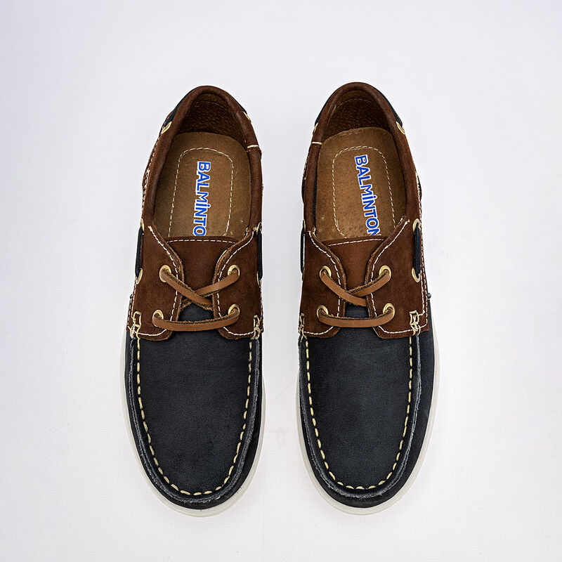 Balminton club mocas&iacute;n para hombre marino caf&eacute; ... image number null