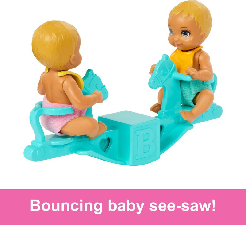 Playset Barbie Skipper Doll & Nursery Con Mu&ntilde;ec... image number null