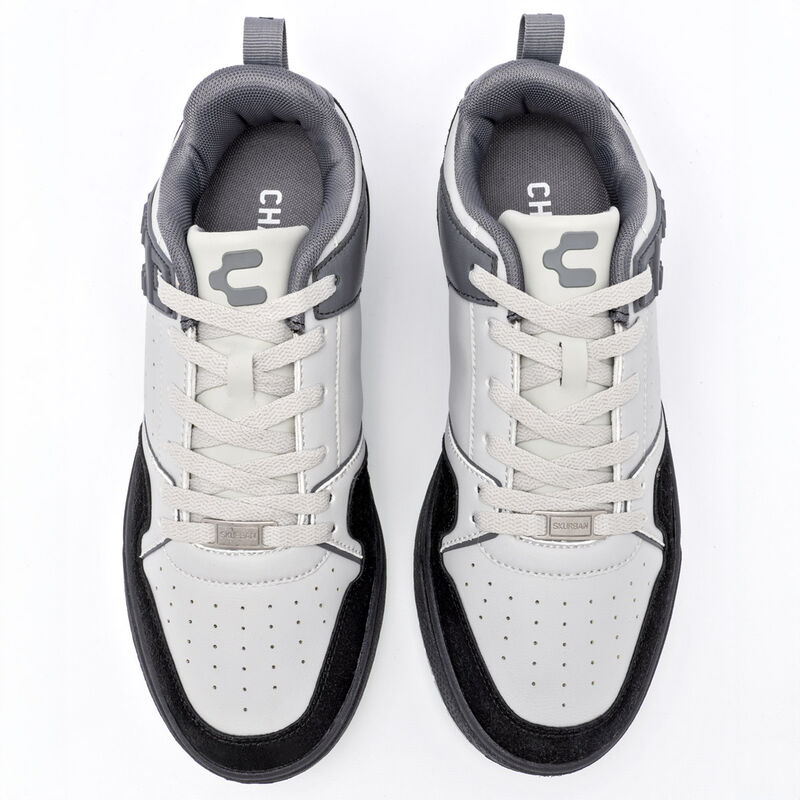 Charly Tenis urbano para hombre gris negro, imp... image number null