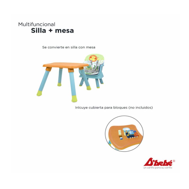 Periquera D Bebé Grow With Me Azul + Verde image number null