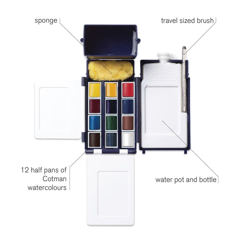 Set De Pintura Acuarela Winsor & Newton Cotman ... image number null