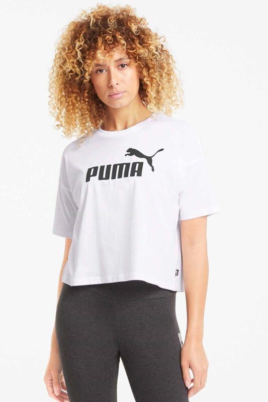 Playera Puma Ess Cropped No.1 Logo Para Mujer image number null