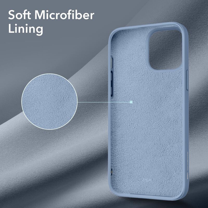 Funda Esr Soft Cloud Para Iphone 13 Pro Azul image number null