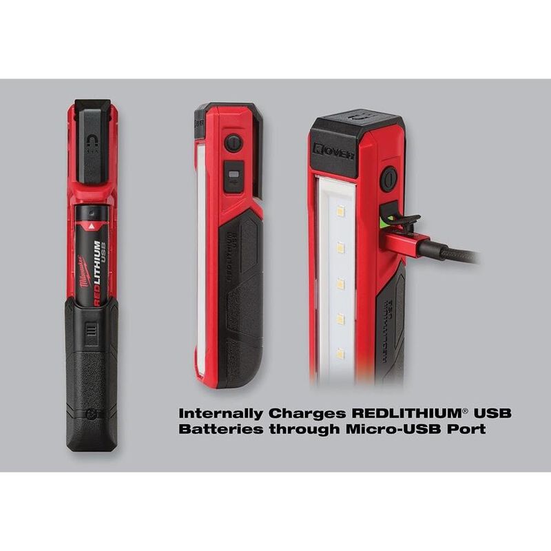 Linterna Milwaukee 2112-21 USB 445 L&uacute;menes Reca... image number null