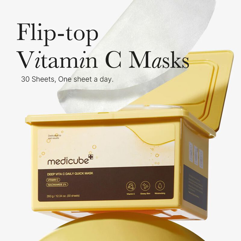 Mascarillas Medicube Deep Vita C Daily Quick 30... image number null