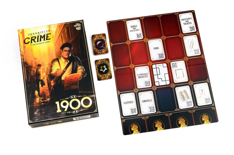Juego De Mesa Lucky Duck Chronicles Of Crime Mi... image number null