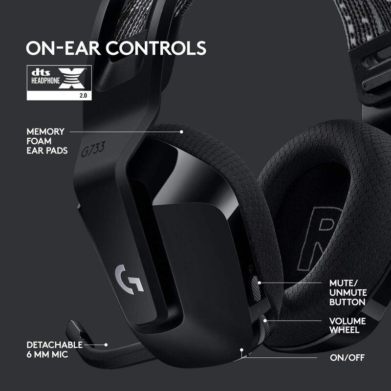 Auriculares Inal&aacute;mbricos Para Juegos Logitech G... image number null