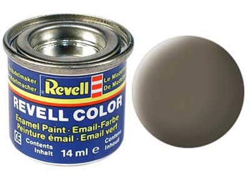 Pintura De Esmalte Revell 14 ml Marr&oacute;n Oliva Ma... image number null
