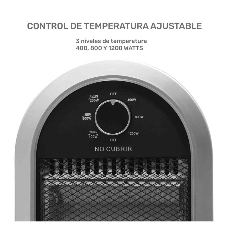 Calefactor Hal&oacute;geno Oscilaci&oacute;n 90&deg; 6 Ajustes El... image number null