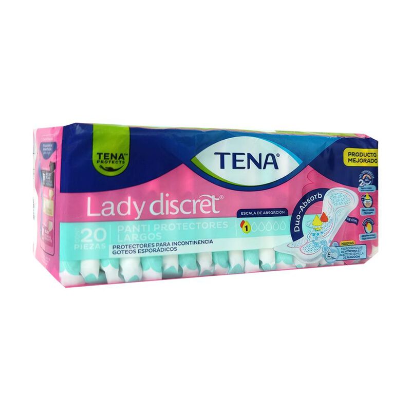 Tena Toallas Lady Discret Duo-absorb 20pzs image number null