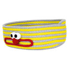 Cesta Organizadora De Cuerda Trenzada Redonda Dise&ntilde;o Payaso 30x10 Cm
