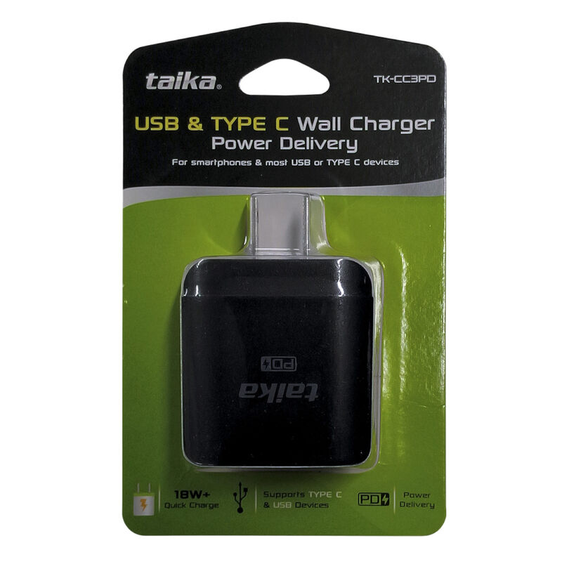 Cargador De Pared Usb Y Tipo C Quick Charge 18 ... image number null