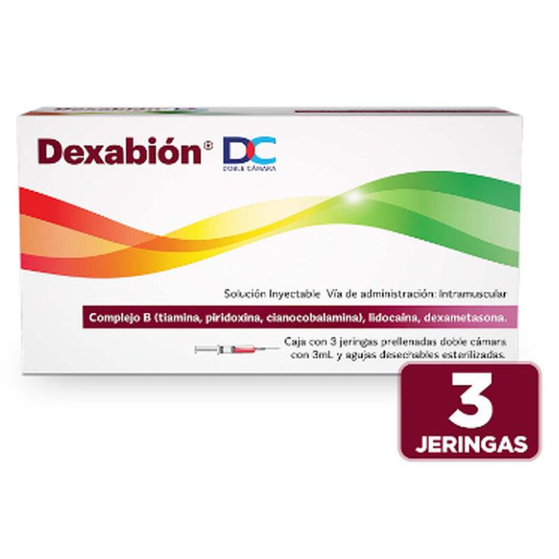 Dexabion DC Caja con 3 jeringas image number null