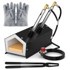 Kit De Forja Molten Masters 2 Quemadores De Propano Con Guantes Y Pinzas