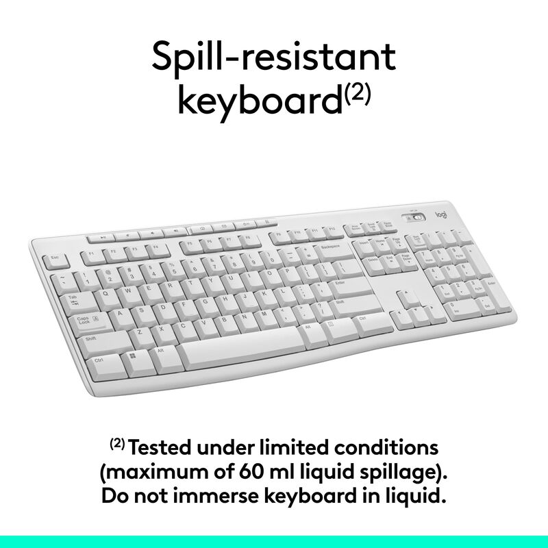 Combo De Teclado Y Rat&oacute;n Inal&aacute;mbricos Logitech ... image number null