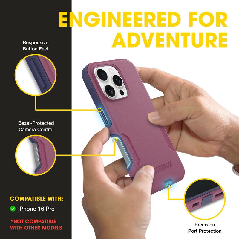 Funda Otterbox Para Iphone 16 Pro Commuter Mags... image number null