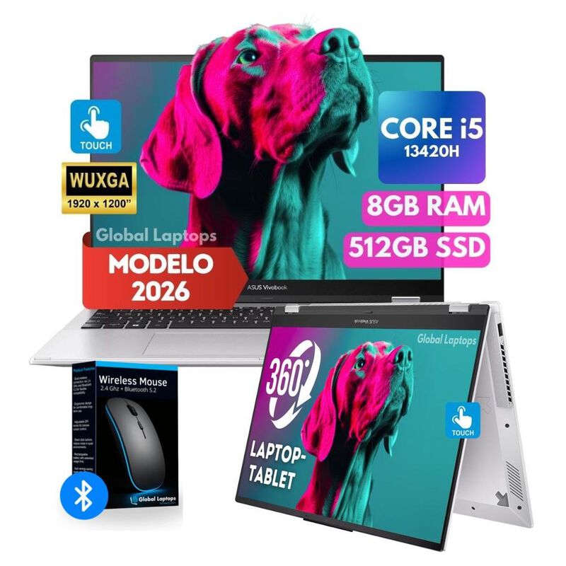 Asus Core I5 13420h 8gb Ram 512gb Ssd 16 Wuxga ... image number null