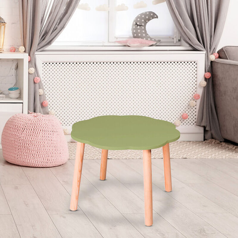 Mesa de Madera Con Forma de Nube-Verde image number null