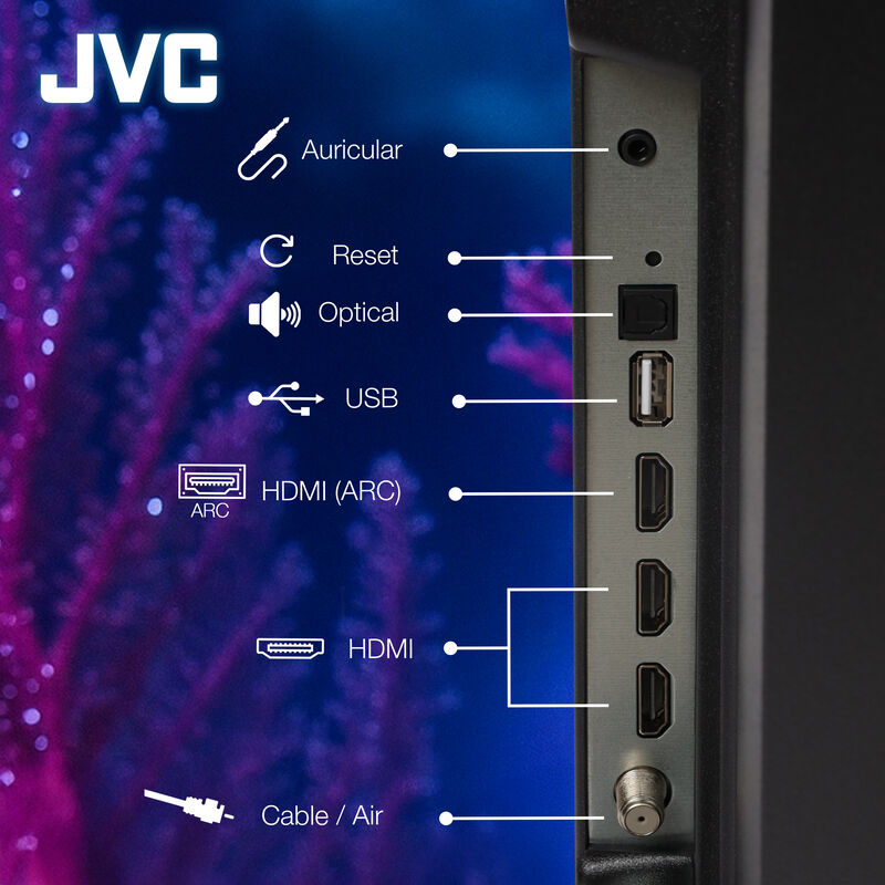 Pantalla  Jvc   Smart Tv 32 Pulgadas  Hd Led  R... image number null