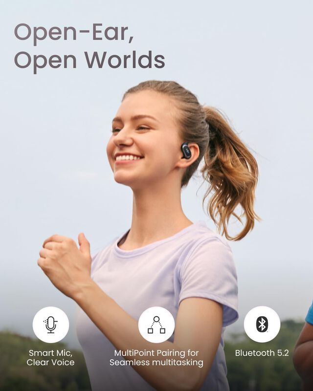 Auriculares Inal&aacute;mbricos Shokz Openfit Air Wate... image number null