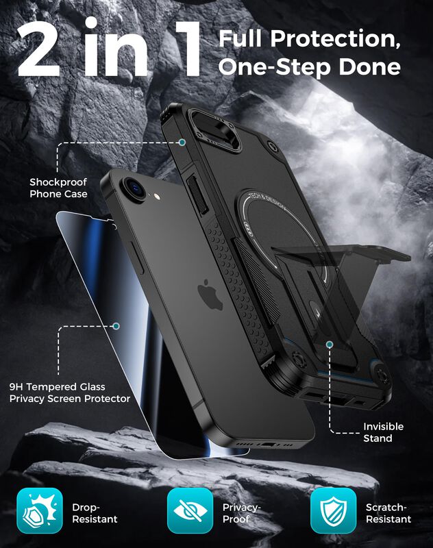 Funda Goton Para iPhone 17e/16e Con Pantalla De... image number null