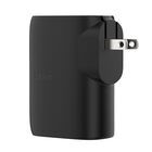 Cargador De Pared De 25W Con entrada Usb A y entrada Usb C M&aacute;s Bater&iacute;a De 5K Negro