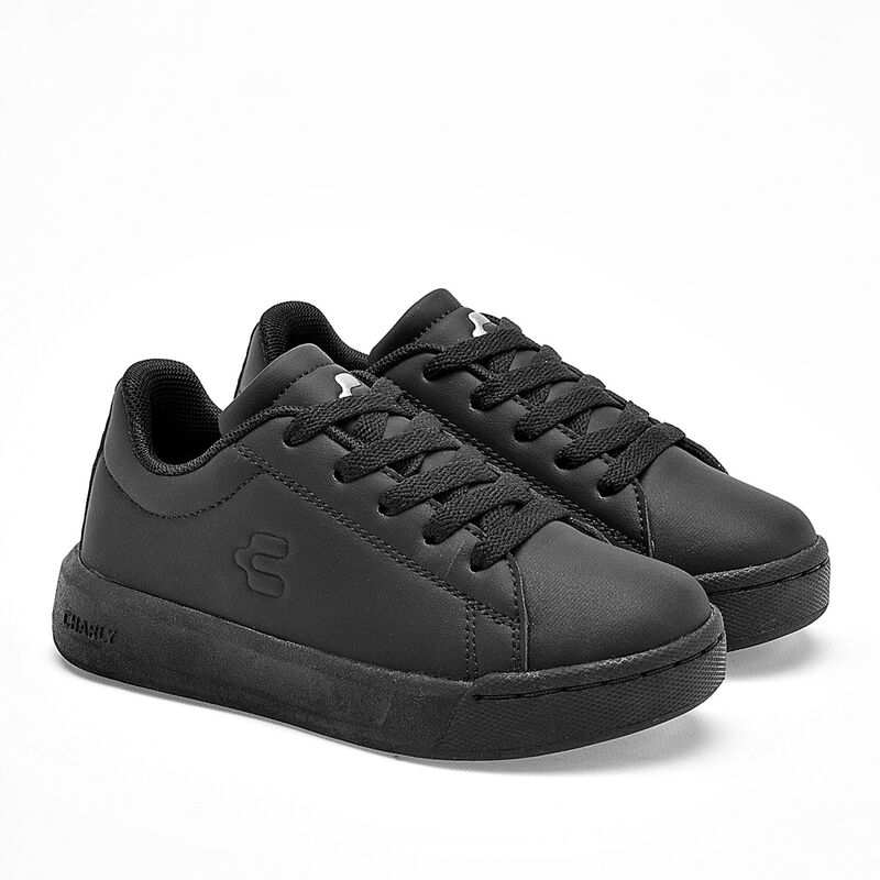 Charly tenis para ni&ntilde;o  negro cod 137203-D image number null