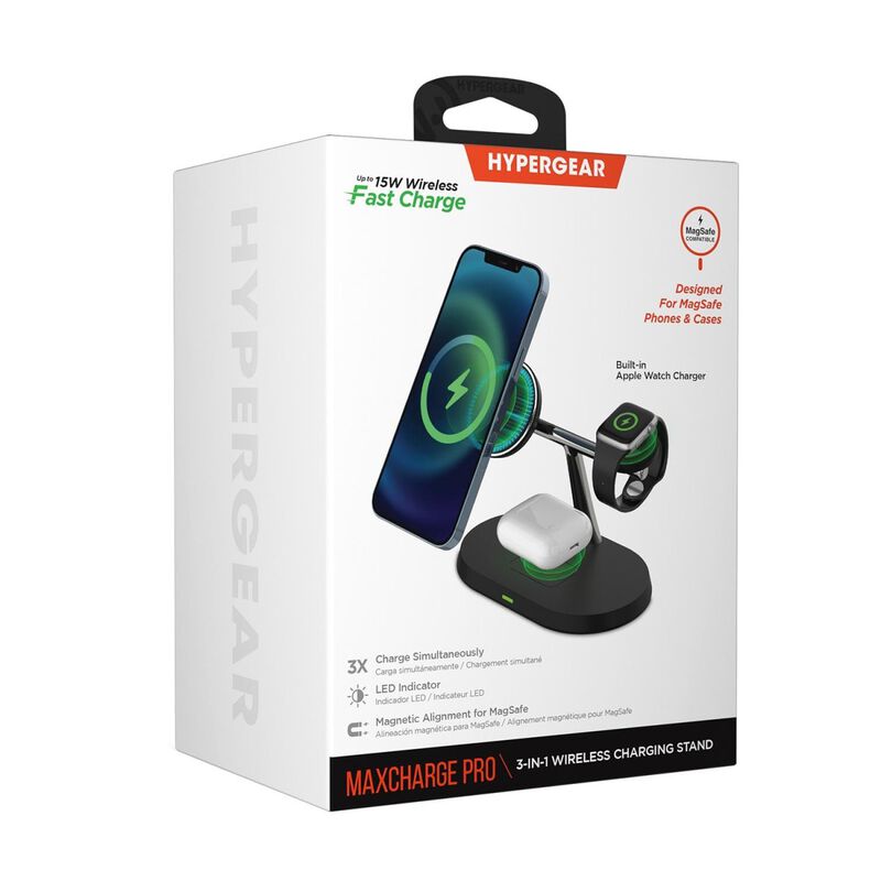 Base De Carga Hypergear Inal&aacute;mbrica Qi 3en1 Par... image number null