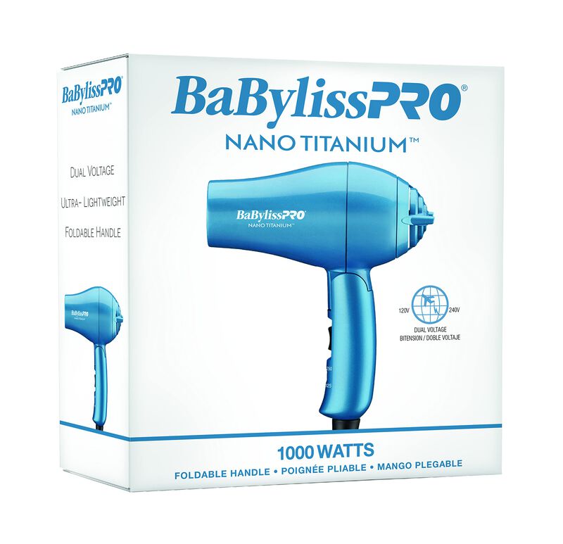 Secador De Pelo Babylisspro Nano Titanium Trave... image number null