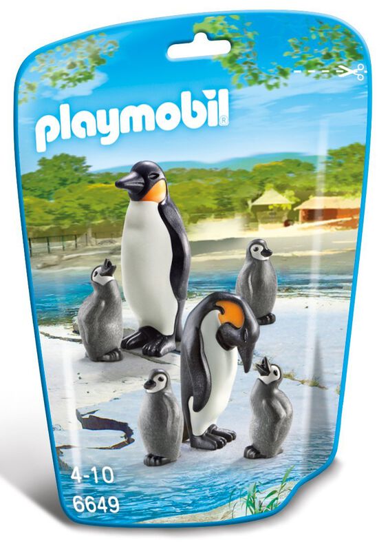 Kit De Construcci&oacute;n Playmobil Penguin Family Co... image number null
